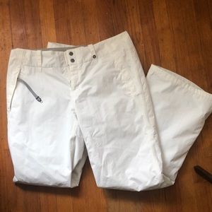 White North Face hyvent ski snowboard pants